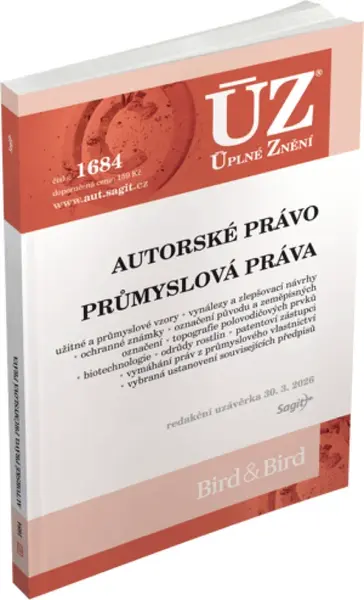ÚZ č. 1684 - Autorské právo, Průmyslová práva
