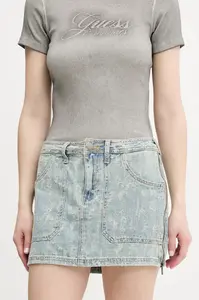 Džínová sukně Guess Originals