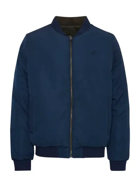 BLEND Prechodná bunda  námornícka modrá