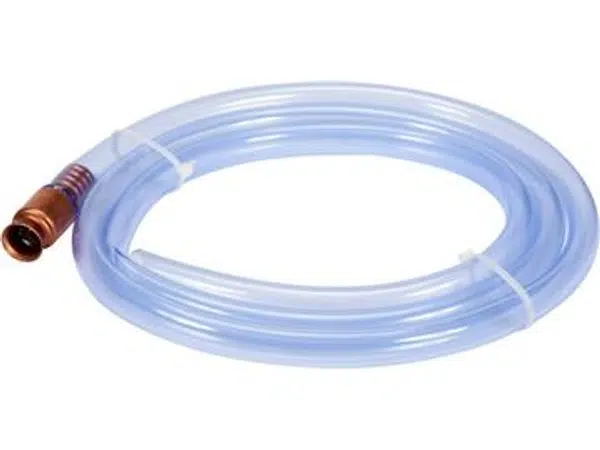 MDtools Přečerpávací hadice samonasávací, široká, průměr 13 mm, délka 1,8 m, kovová, profi