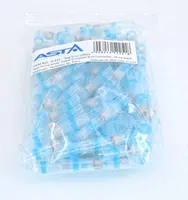 Smršťovací hadičky s cínem, 4.5 x 40 mm, 16-14 AWG, balení 100 ks - ASTA Velikost: 4.5x40 mm