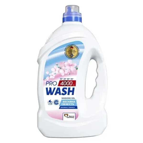 Pro Wash univerzální prací gel Jarní svěžest 4 l / 114 praní