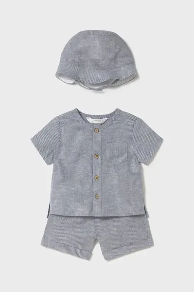 Kojenecká souprava ze lněné směsi Mayoral Newborn