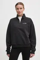 Mikina Reebok Classic dámská, černá barva, hladká, 100214264