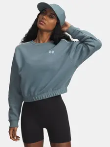 Under Armour UA Rival Fleece Piped Crew-BLU Women's Sweatshirt - Women's