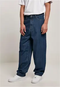 Džíny 90's mid indigo seprané