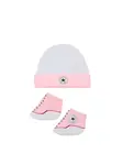 CONVERSE Čiapky  ružová / čierna / biela
