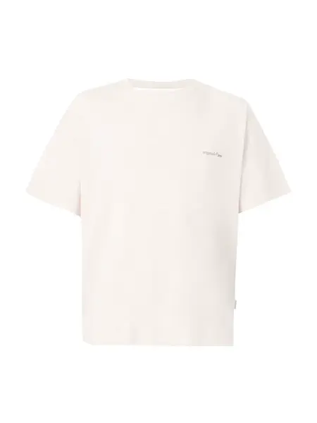 JACK & JONES Tričko 'JORMONTAUK'  hnedá / biela