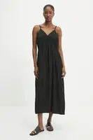 Šaty Answear.LAB černá barva, midi