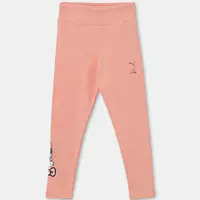 Dětské legíny Puma HELLO KITTY & FRIENDS High Waist Leggings oranžová barva, s potiskem, 630064