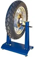 Statická vyvažovačka, stojan na vypletení a vymezení házivosti kol - Kunzer