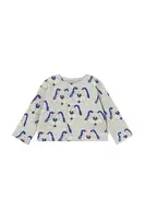 Kojenecká bunda Tinycottons DOGS BABY JACKET šedá barva, SS25-467