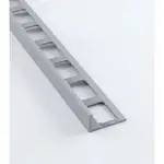 Lišta ukončovacia "L" Havos svetlosivá matná, hliník komaxit dĺžka 250 cm, výška hrany 12 mm, ALKMSS12250