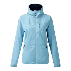 Dámská softshellová bunda dare2b lexan iii světle modrá 44