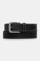 Kožený pásek Levi's černá barva, 000I6-0000