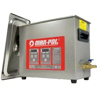 Ultrazvuková čistička 180 W, 6,5 l, nerez - MAR-POL