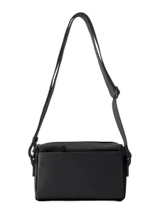 Pull&Bear Taška cez rameno  čierna