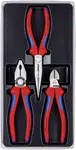 Kleště kombinované, boční štípací a na jemnou mechaniku, sada 3 ks – KNIPEX 00 20 11