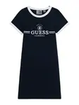 GUESS Šaty  tmavomodrá / biela