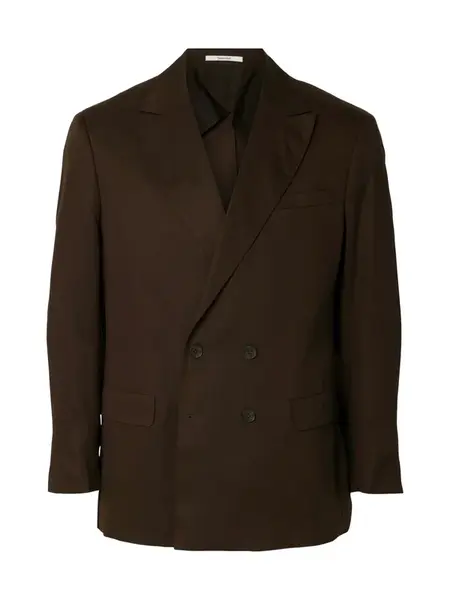 SELECTED Sako 'SLHKIM'  tmavohnedá