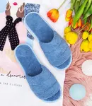 Dámské pantofle Natural Style NS-047 Modré