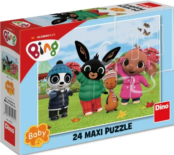 Puzzle Bing na podzim 24 dílků maxi (poškozená)