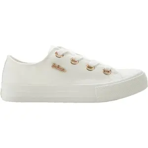 Lee Cooper LC FLEX CANVAS Dámske tenisky, biela, veľkosť