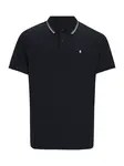 Jack & Jones Plus Tričko 'JJEAustin'  čierna / biela