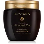L'anza Keratin Healing Oil Intensive Hair Masque vyživující maska pro hladké a zářivé vlasy 210 ml