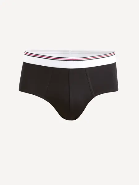 Čierne slipy Celio Ribrief