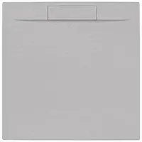 Sprchová vanička štvorcová SAT Fusion 90x90 cm liaty mramor Gris Perla SATFU9090GRP