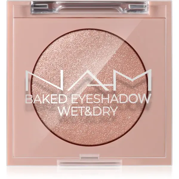 NAM Baked Eyeshadow trblietavé očné tiene 4 g