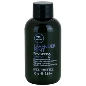 Paul Mitchell Tea Tree Lavender Mint hydratačný a upokojujúci šampón pre suché a nepoddajné vlasy 75 ml