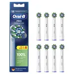 Oral B Náhradní kartáčkové hlavice Cross Action White EB50 8 ks