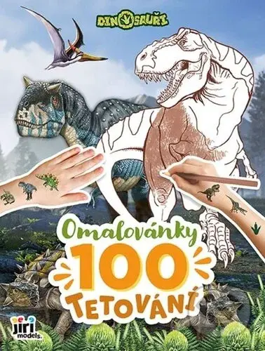 Omalovánky a 100 tetování: Dinosauři