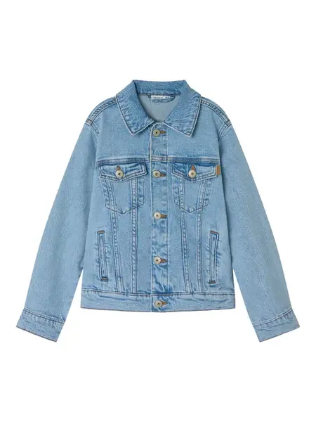 NAME IT Prechodná bunda 'Jagger'  modrá denim