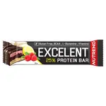 NUTREND Excelent proteín bar double citrón a malina s brusnicou 85 g