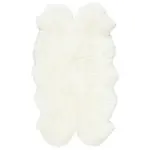 Linea Natura OVČÍ KOŽEŠINA, 110/180 cm, bílá