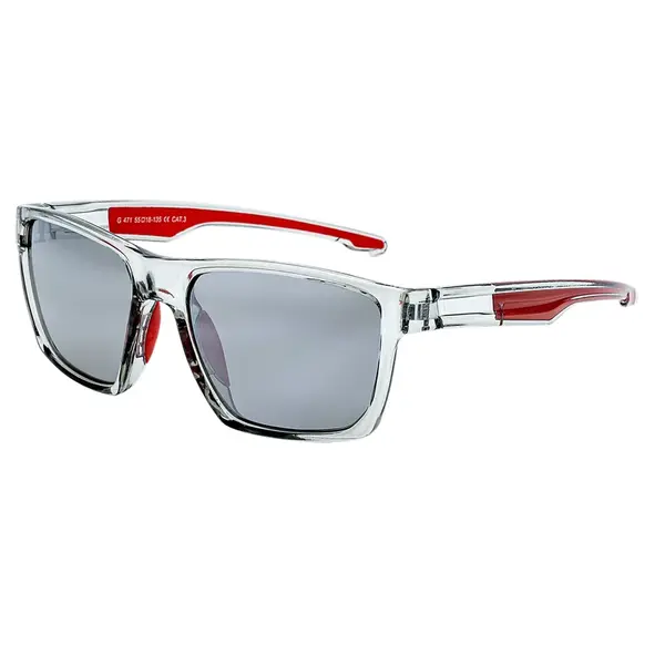 Glassa Sluneční brýle G 471 čiré/červené