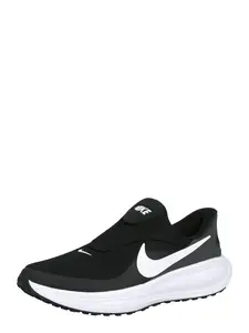 NIKE Bežecká obuv 'Revolution 8 EasyOn'  čierna / biela