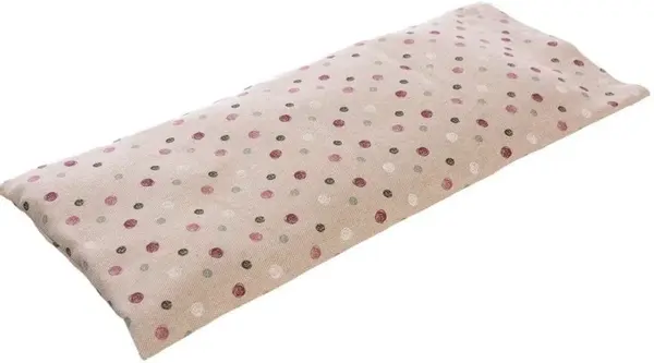 Bedrohřej - nahřívací polštářek, puntík na režné