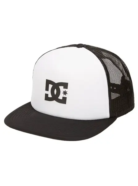 Dc shoes pánská kšiltovka Gas Station White / Black | Černá | Velikost One Size