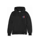 Etnies pánská mikina America Zip Up Black | Černá | Velikost M