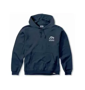 Etnies pánská mikina Icon E Navy / Grey | Šedá | Velikost M