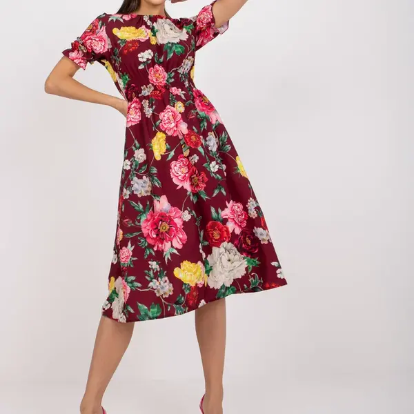 Dress-LK-SK-507564.36P-burgundy