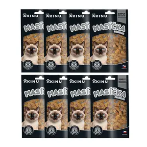 Akinu MASÍČKA PREMIUM Heart & Eyes pamlsek pro kočky 8 x 50 g