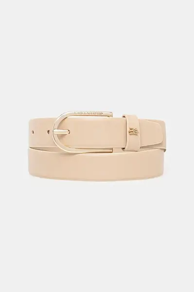 Kožený pásek Karl Lagerfeld K/AUTOGRAPH