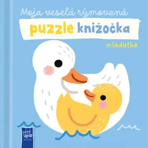 Moja veselá rýmovaná puzzle knižočka Mláďatká