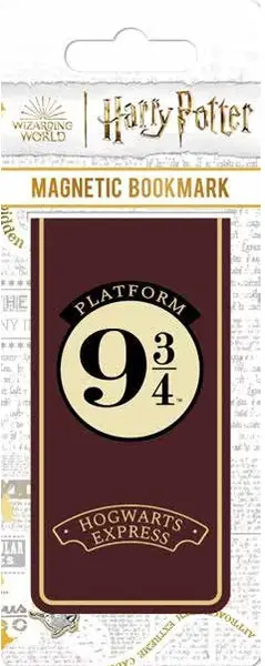Harry Potter Záložka magnetická - 9 a 3/4 (poškozená)