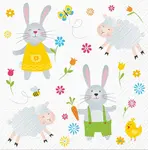 Ubrousek P 33x33 velikonoce TL700200